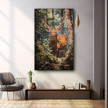 Woodland Animal Canvas Wall Art